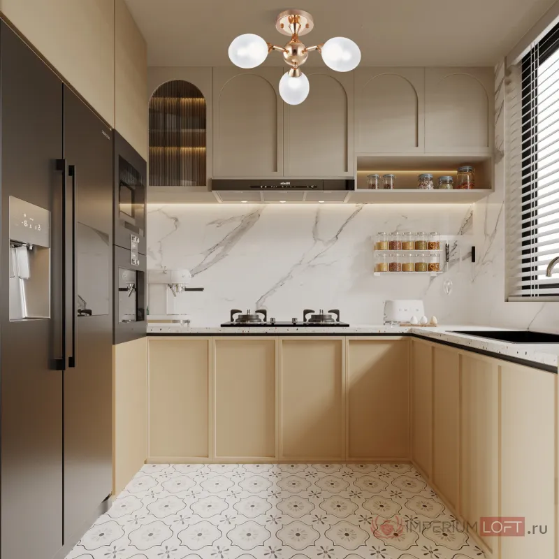 Люстра потолочная Arte Milano Napoli-2420 332420/3 FGD от ImperiumLoft