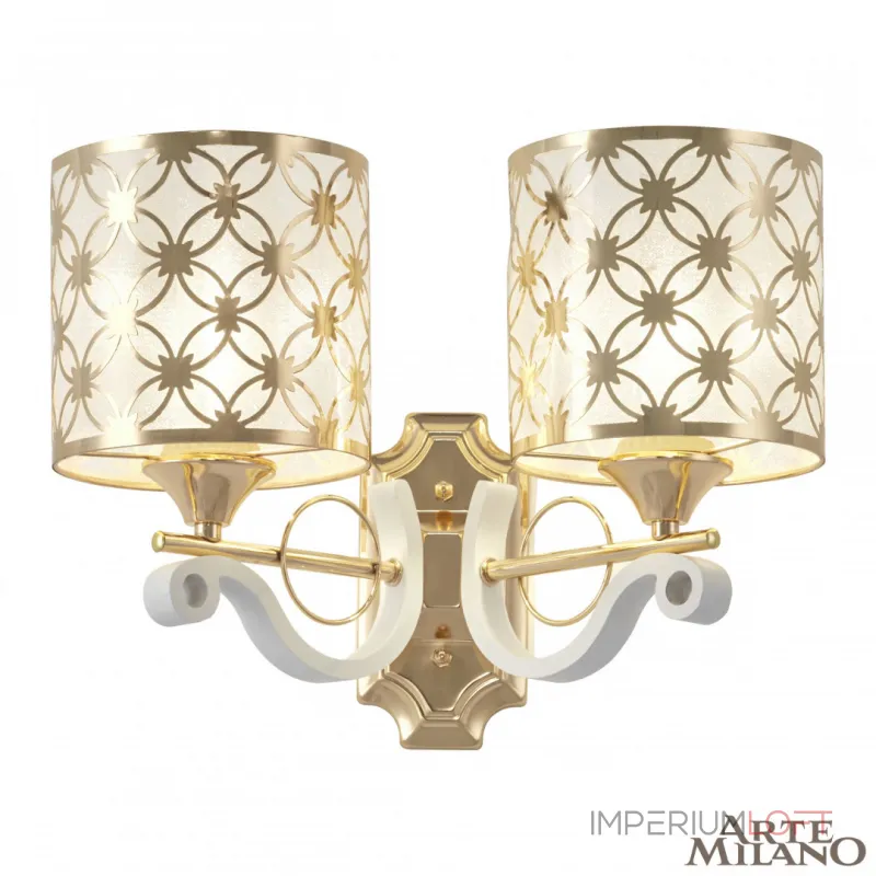 Бра Arte Milano Florentia-3097 303097/2W Wh/Gd Бра Arte Milano Florentia-3097 303097/2W Wh/Gd