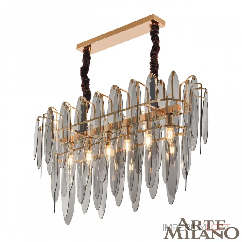 Подвесная люстра Arte Milano AM-7753B 0853B.L900.W350.H510.E14.6 G