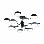Светильник светодиодный Arte Milano Ferrara 250906/12B Bk/Gr