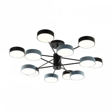 Светильник светодиодный Arte Milano Ferrara 250906/12B Bk/Gr