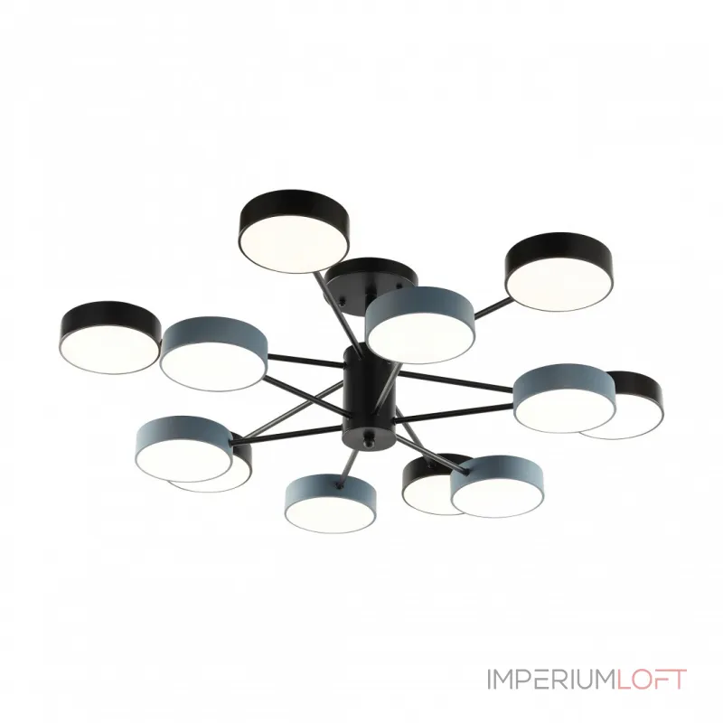 Светильник светодиодный Arte Milano Ferrara 250906/12B Bk/Gr
