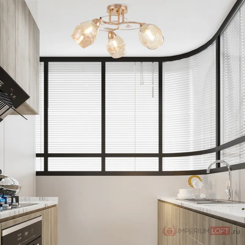 Люстра Arte Milano AMALFI-323419 323419/3 FG от ImperiumLoft