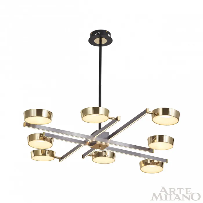 Люстра светодиодная Arte Milano Ferrara-71279 271279/8 NI/GD от ImperiumLoft