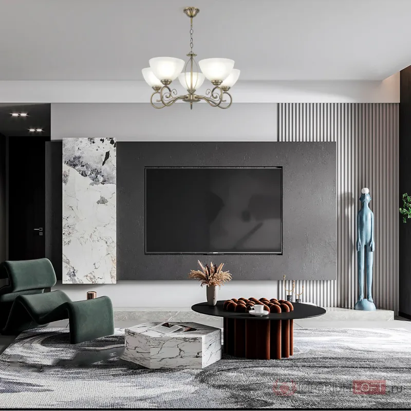 Люстра подвесная Arte Milano Amalfi-0656 330656/5 AB от ImperiumLoft