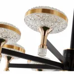 Подвесная люстра Arte Milano Ferrara-72069 273059/6 BK/GD