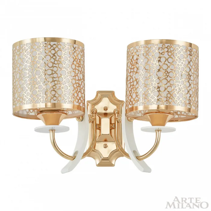 Бра Arte Milano Florentia-6067 306067/2W Wh/Gd от ImperiumLoft