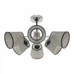 Потолочная люстра Arte Milano Napoli-320007 320007/3+3 CR.BK