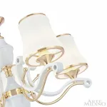 Подвесная люстра Arte Milano Florentia-3987 303987/5 Wh/Gd