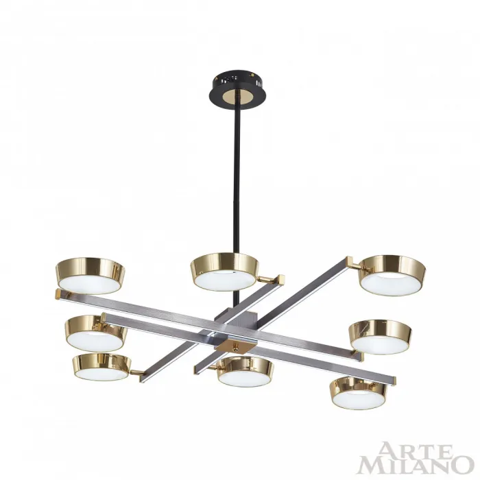 Люстра светодиодная Arte Milano Ferrara-71279 271279/8 NI/GD от ImperiumLoft