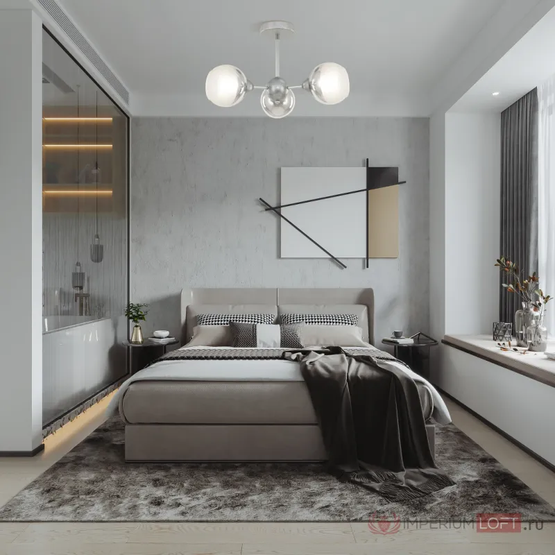 Люстра Arte Milano Napoli-327007 327007/3 CR от ImperiumLoft