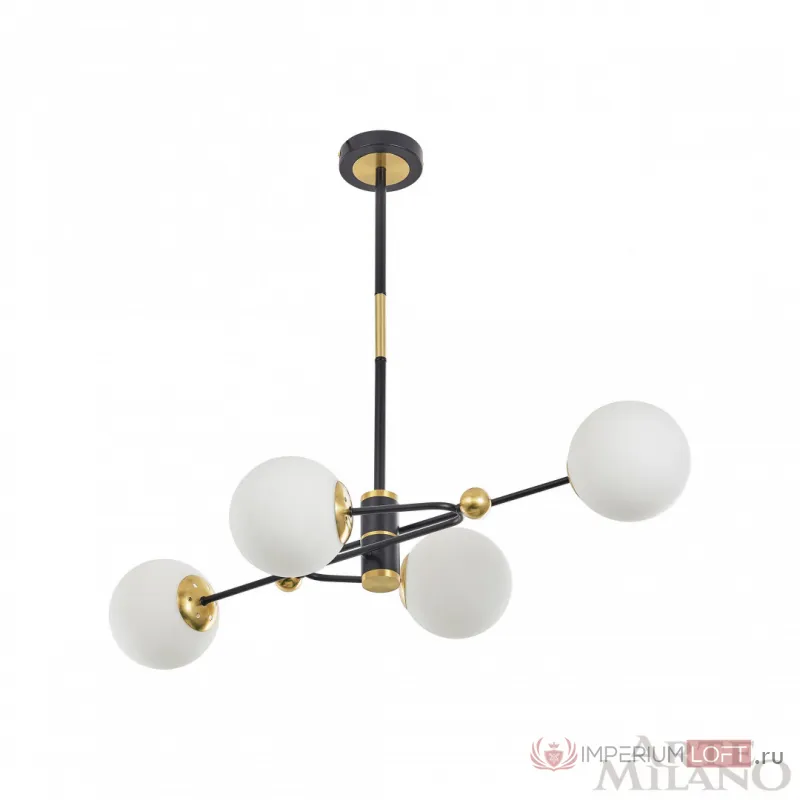 Люстра Arte Milano Neapolis-72708 272708/4 BK/GD от ImperiumLoft