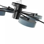 Светильник светодиодный Arte Milano Ferrara 253039/8+1 Bk/Gr