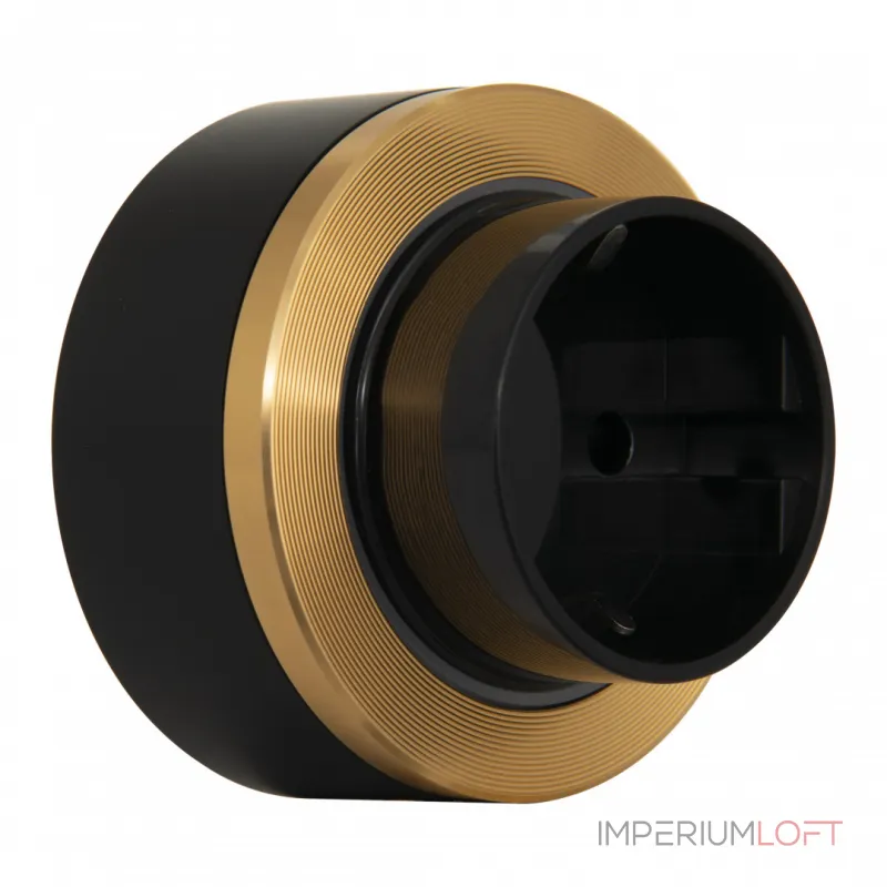 Трековая розетка, 16A 250V 397952TS/ES Gold от ImperiumLoft