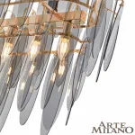 Подвесная люстра Arte Milano AM-7753B 0853B.L900.W350.H510.E14.6 G