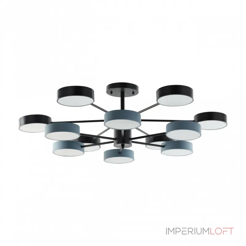 Светильник светодиодный Arte Milano Ferrara 250906/12B Bk/Gr