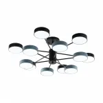 Светильник светодиодный Arte Milano Ferrara 250906/12B Bk/Gr