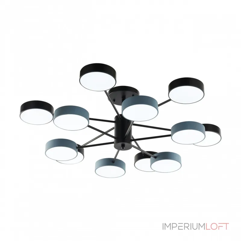 Светильник светодиодный Arte Milano Ferrara 250906/12B Bk/Gr