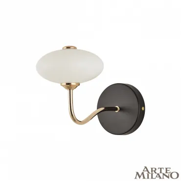 Бра светодиодный Arte Milano Neapolis-73908 273908/1B BK/GD