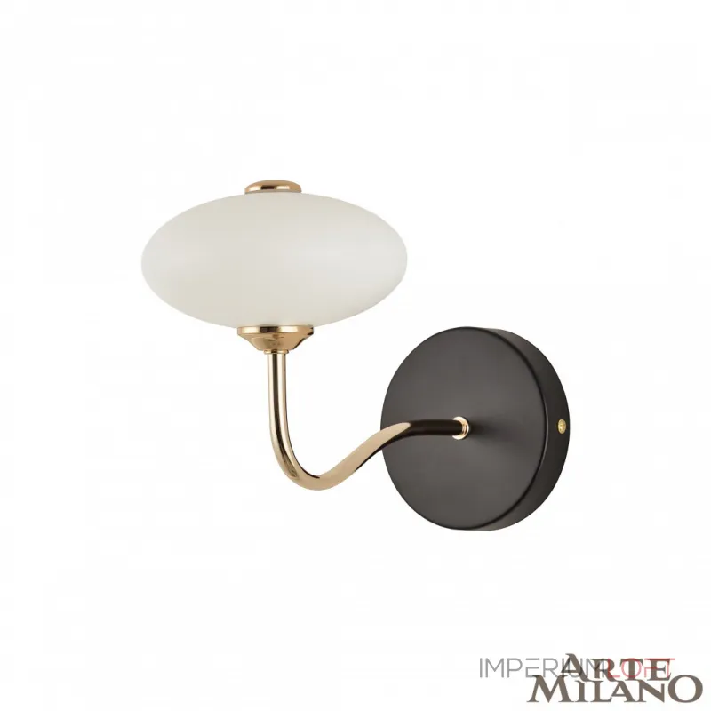 Бра светодиодный Arte Milano Neapolis-73908 273908/1B BK/GD
