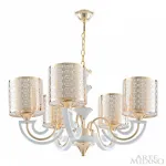 Люстра подвесная Arte Milano Florentia-8857 308857/5 Wh/Gd от ImperiumLoft