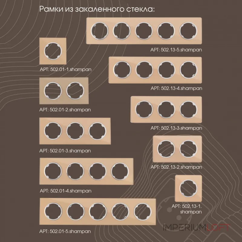 Кнопка дверного звонка, 10A 250V 202.36-1.shampan от ImperiumLoft Кнопка дверного звонка, 10A 250V 202.36-1.shampan от ImperiumLoft