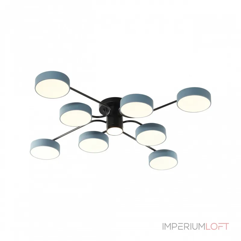 Светильник светодиодный Arte Milano Ferrara 253039/8+1 Bk/Gr