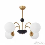 Люстра Arte Milano AM-Napoli 312066/D700/4 BS/BK от ImperiumLoft