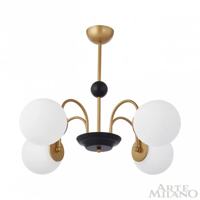 Люстра Arte Milano AM-Napoli 312066/D700/4 BS/BK от ImperiumLoft