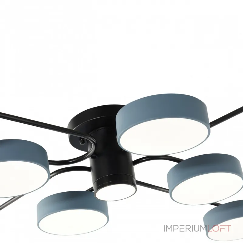 Светильник светодиодный Arte Milano Ferrara 253039/8+1 Bk/Gr