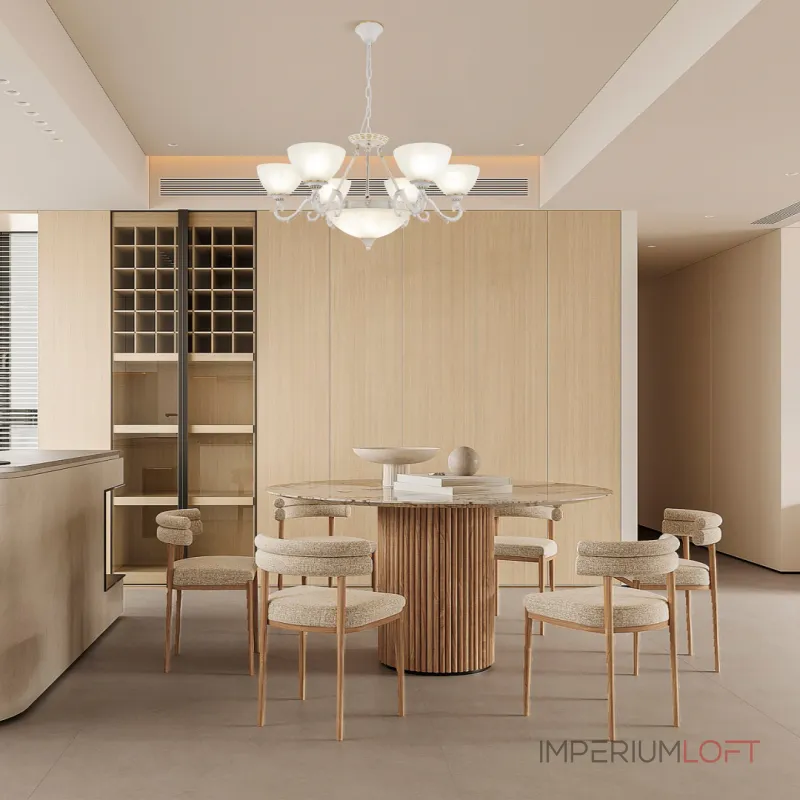 Подвесная люстра Arte Milano AM340518 340518/6-3 WT+G