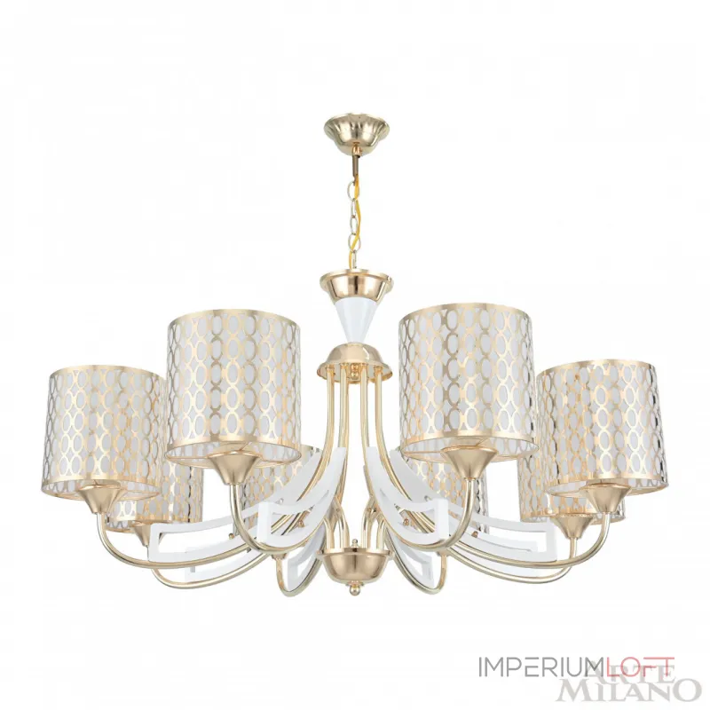 Подвесная люстра Arte Milano Florentia-3387 303387/8 Wh/Gd