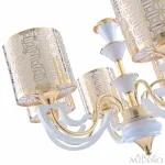 Люстра подвесная Arte Milano Florentia-8857 308857/5 Wh/Gd от ImperiumLoft