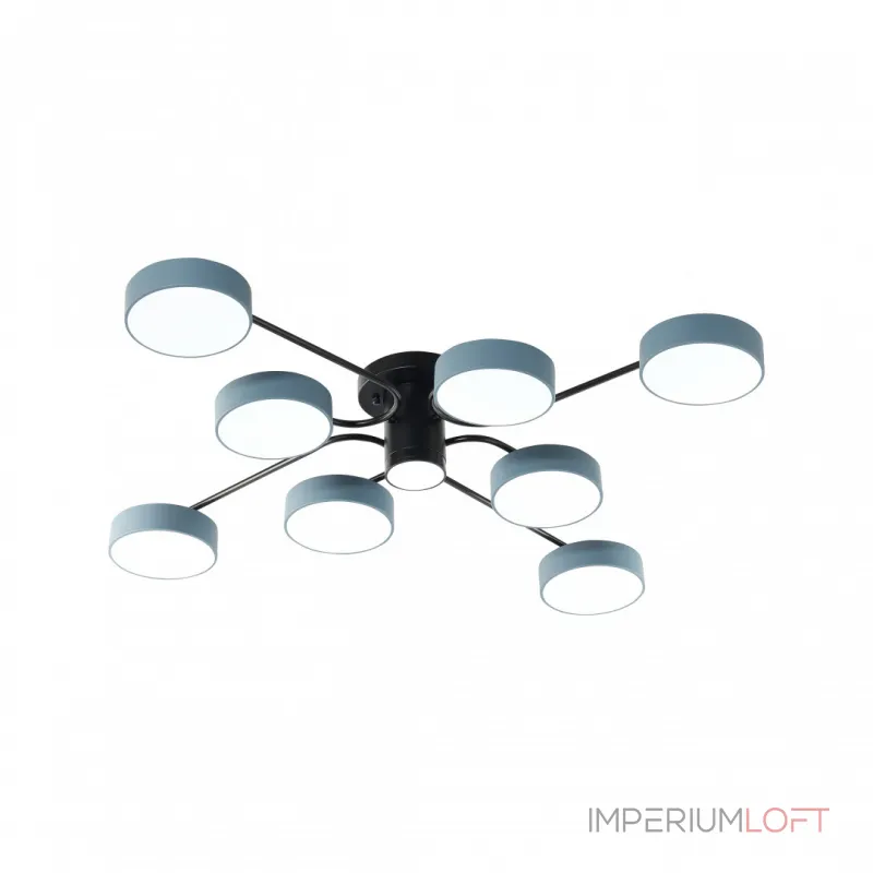 Светильник светодиодный Arte Milano Ferrara 253039/8+1 Bk/Gr