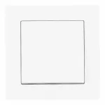 Выключатель одноклавишный с рамкой Arte Milano SET06-1-30-1 white