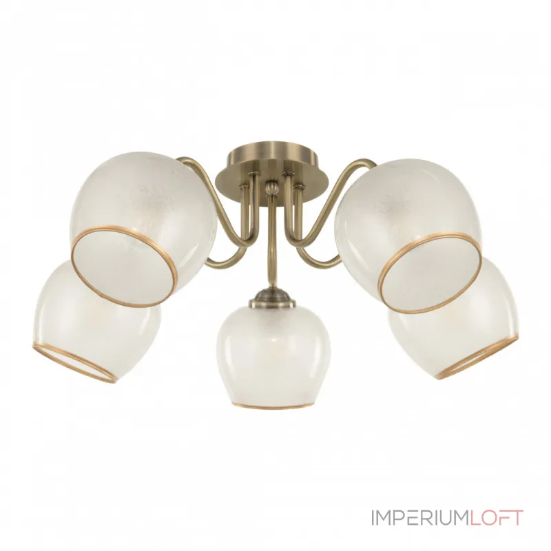 Потолочная люстра Arte Milano AMALFI-326107 326107/5B AB Потолочная люстра Arte Milano AMALFI-326107 326107/5B AB