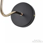 Бра светодиодный Arte Milano Neapolis-73908 273908/1B BK/GD