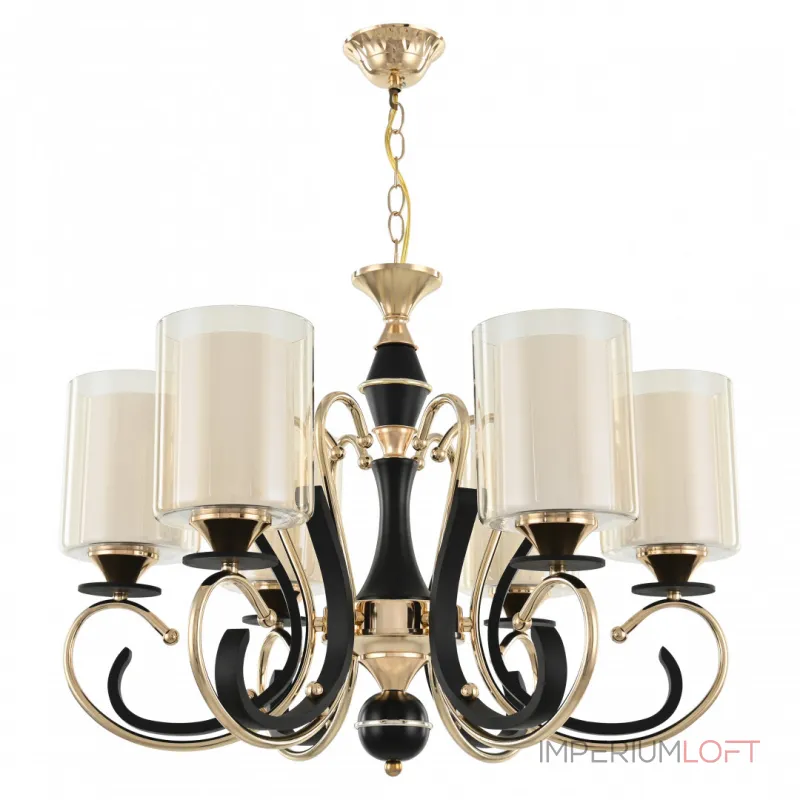 Подвесная люстра Arte Milano Florentia-2237 302237/6 Bk/Gd