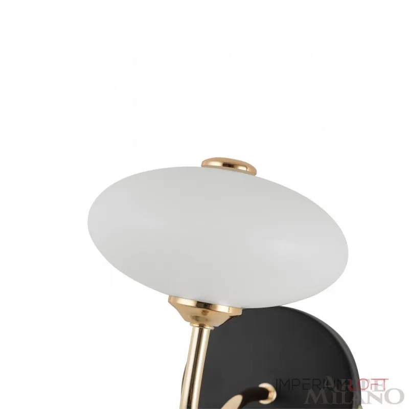 Бра светодиодный Arte Milano Neapolis-73908 273908/1B BK/GD