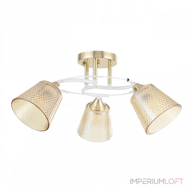 Потолочная люстра Arte Milano AMALFI-323006 323006/3 FG+WT Потолочная люстра Arte Milano AMALFI-323006 323006/3 FG+WT