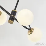 Люстра на штанге Arte Milano Neapolis-72708 272708/4 BK/GD
