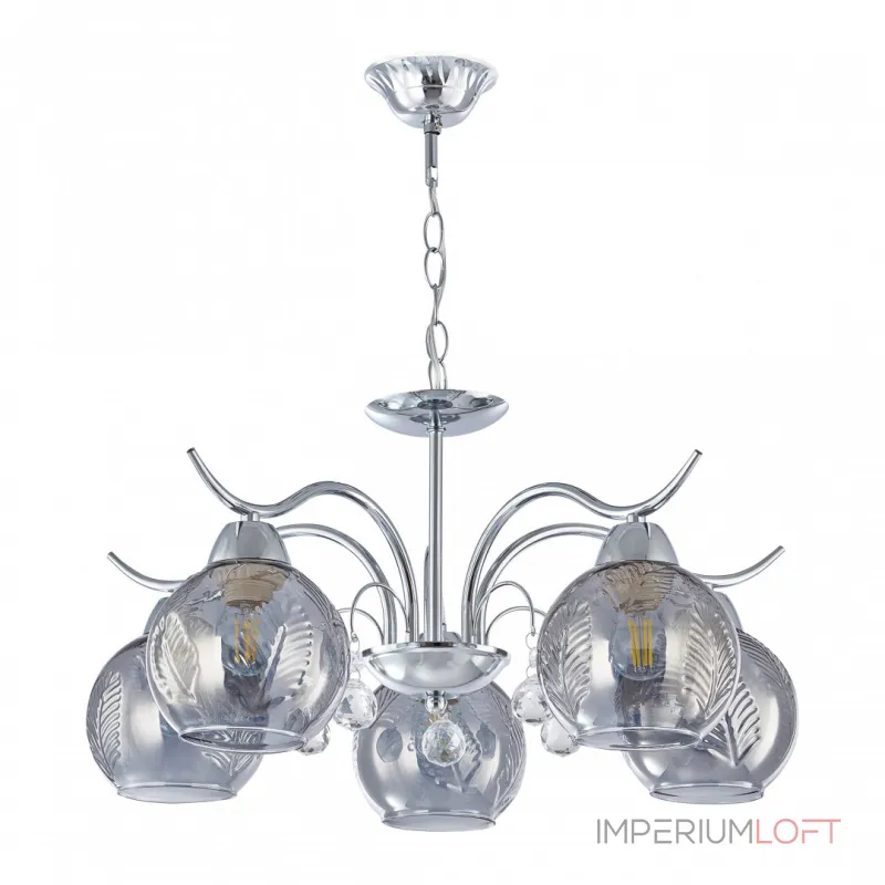 Подвесная люстра Arte Milano Amalfi-1556 331556/5 CR Подвесная люстра Arte Milano Amalfi-1556 331556/5 CR
