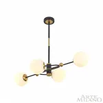 Люстра на штанге Arte Milano Neapolis-72708 272708/4 BK/GD