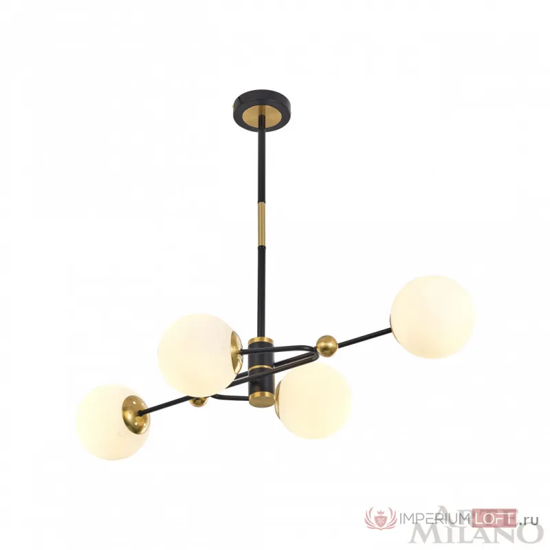 Люстра Arte Milano Neapolis-72708 272708/4 BK/GD от ImperiumLoft