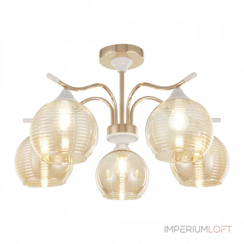 Потолочная люстра Arte Milano Napoli-327619 327719/5 FG+WH