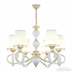 Люстра подвесная Arte Milano Florentia-2387 302387/6 Wh/Gd от ImperiumLoft