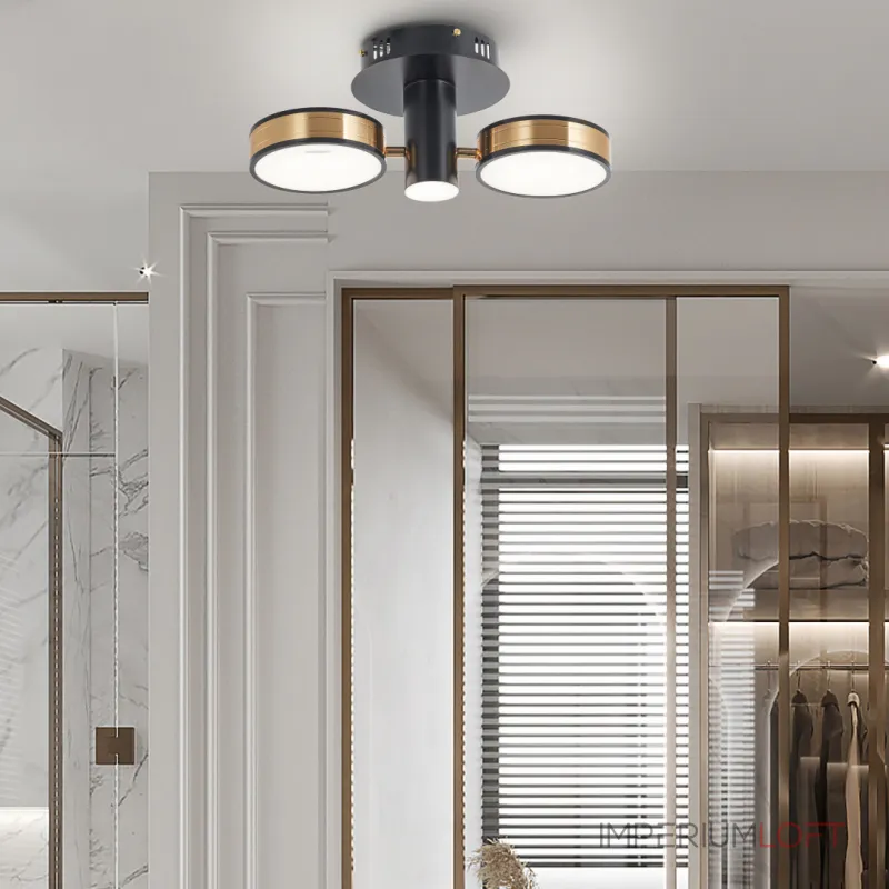 Светильник светодиодный Arte Milano Ferrara-71040 271040/2R BK/GD
