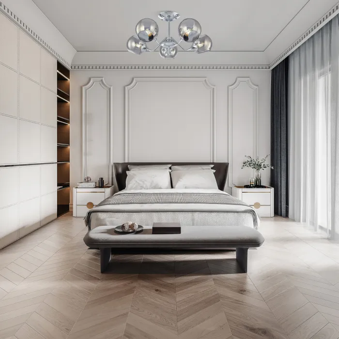 Люстра потолочная Arte Milano Napoli-0334 330334/5 CR от ImperiumLoft