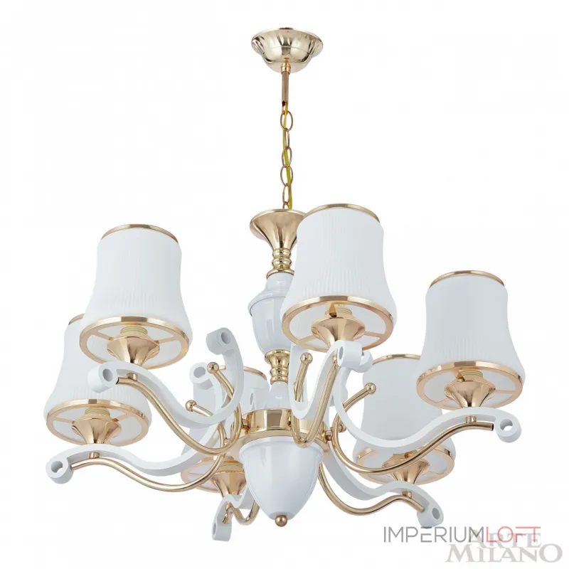 Подвесная люстра Arte Milano Florentia-3987 303987/6 Wh/Gd