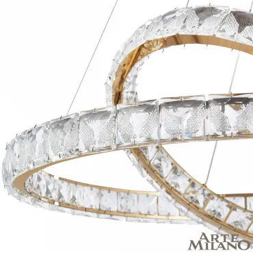 Люстра светодиодная Arte Milano AM-Venezia 311311/D800-D600 GD от ImperiumLoft